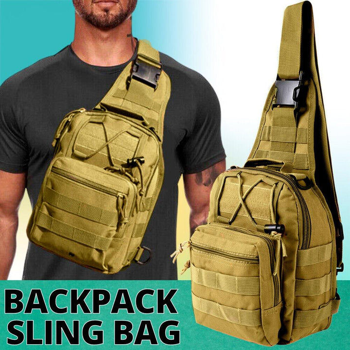 Tactical Chest Bag Backpack Military Sling Shoulder Fanny Pack Cross Body Pouch - Trendha