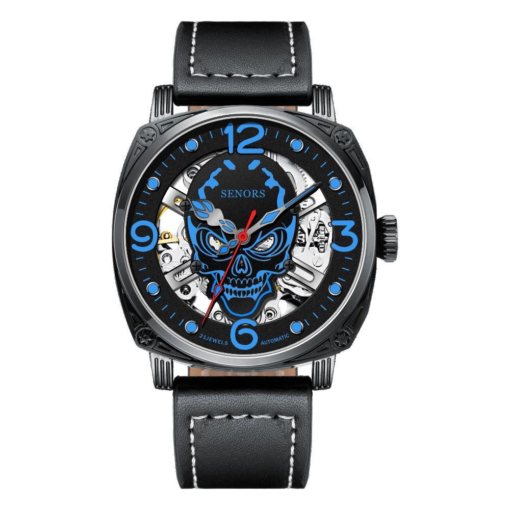 Upgraded Super Luminous Skull Mechanical Watch - Trendha