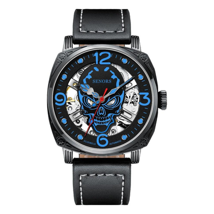 Upgraded Super Luminous Skull Mechanical Watch - Trendha
