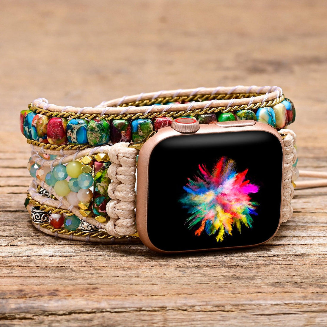 Winding Hand Woven Watchband Bracelet