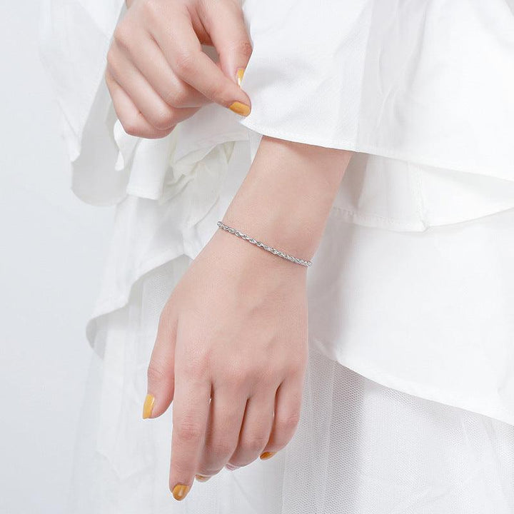 Women's Fashion Braided Twist Car Twist Rope Chain - Trendha