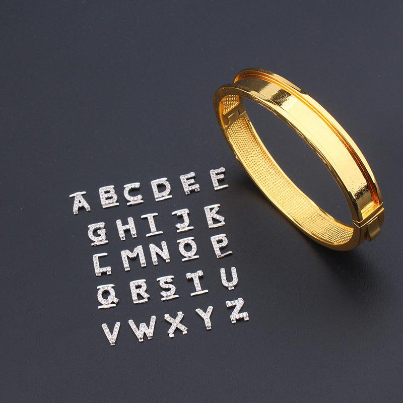 Women's Fashion English Letter Bracelet - Trendha