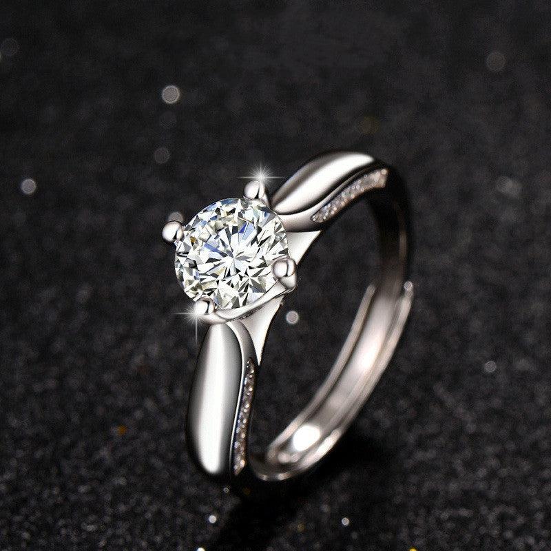 Women's Fashion Mosant Diamond Ring - Trendha