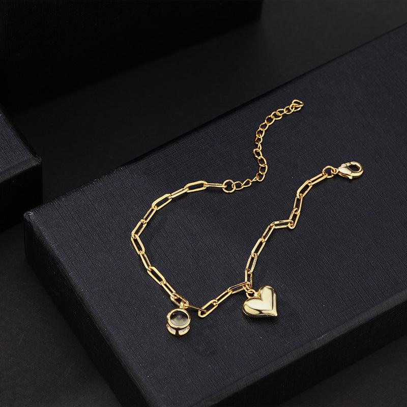 Women's Fashion Simple Geometric Projection Bracelet - Trendha