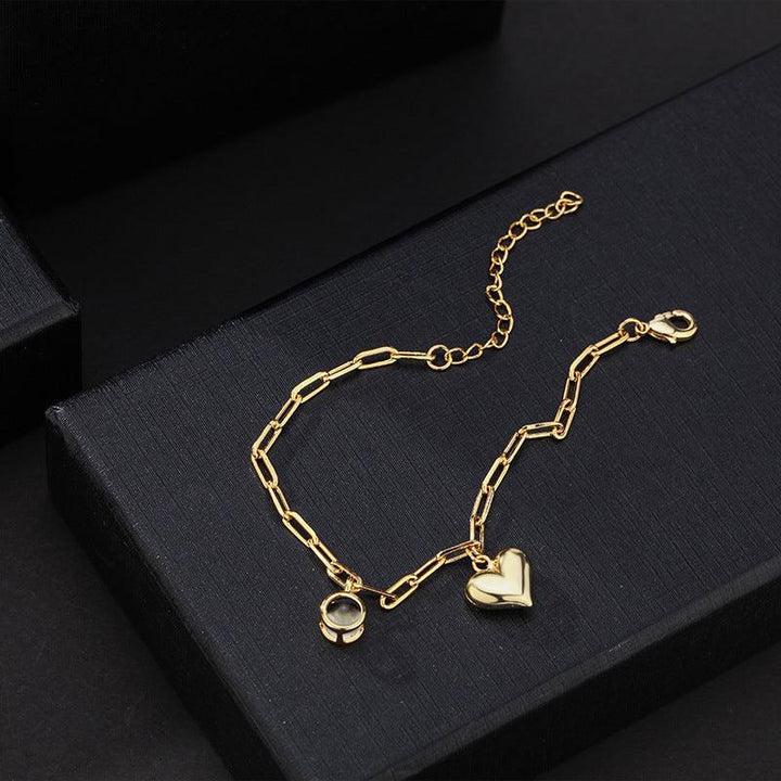 Women's Fashion Simple Geometric Projection Bracelet - Trendha