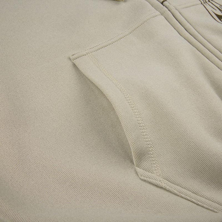 Women's Retro Print Loose Hooded Cardigan Sweater Coat - Trendha