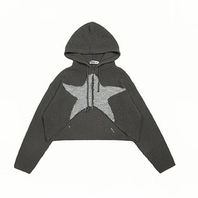 Women's Slouchy Style Small People's Knitted Shirt Jacket - Trendha