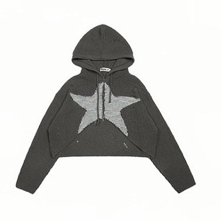 Women's Slouchy Style Small People's Knitted Shirt Jacket - Trendha