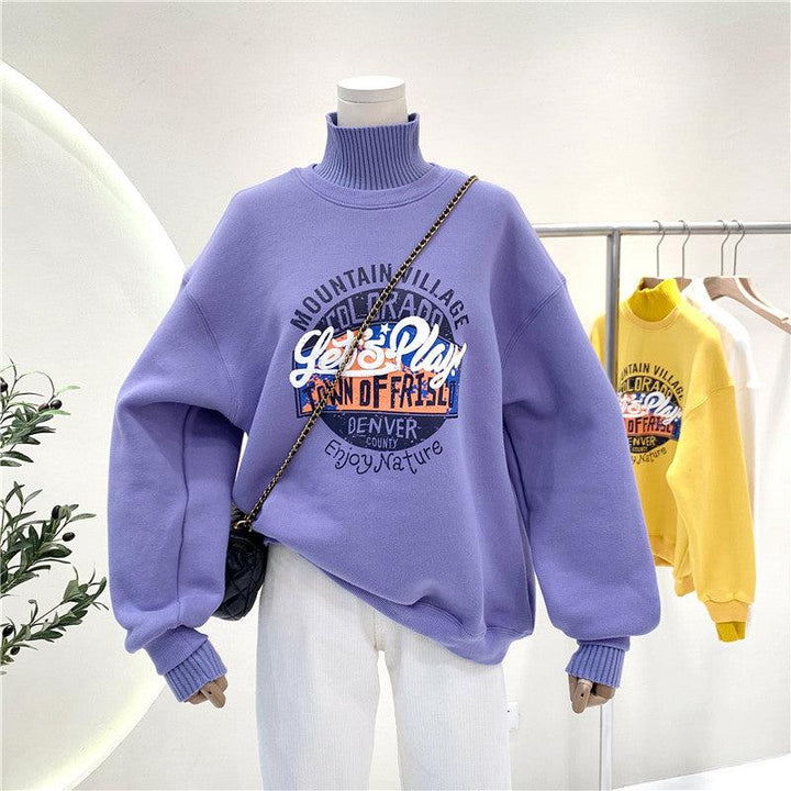 Women's Sweater With Plush Thickening - Trendha