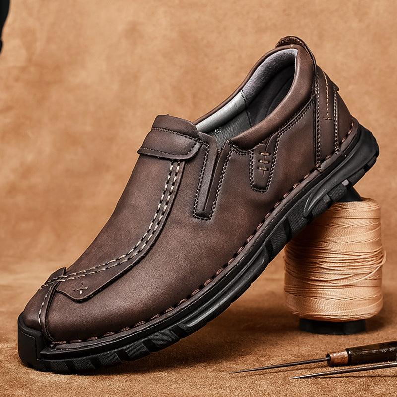 Men's Microfiber Slip-On Casual Shoes