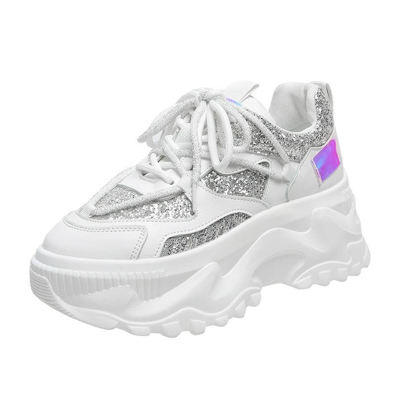 Korean Women's Shoes With Thick Soles - Trendha