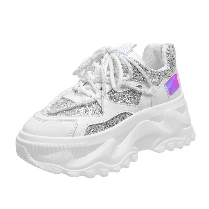 Korean Women's Shoes With Thick Soles - Trendha