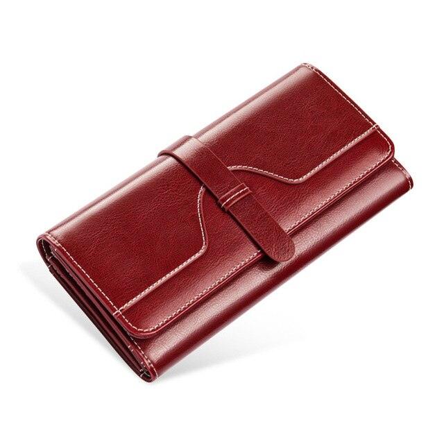 Large capacity leather hand bag - Trendha