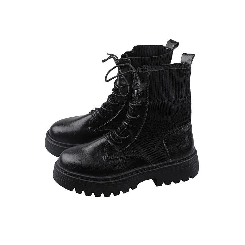British style Martin boots women's new spring thin style - Trendha