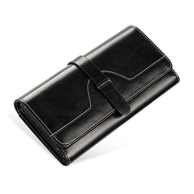 Large capacity leather hand bag - Trendha