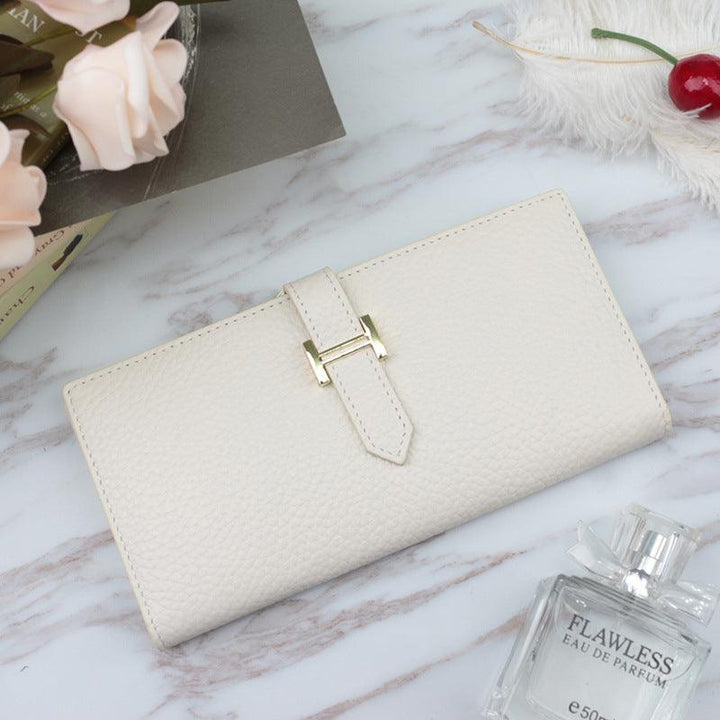 Women's Long Wallet with Convenient Drawstring Closure - Trendha