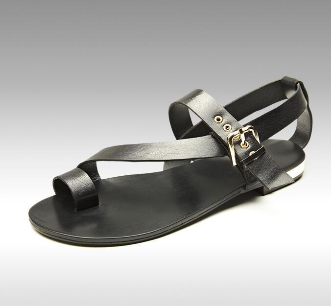 Vintage Summer Flat Sandals - Trendha
