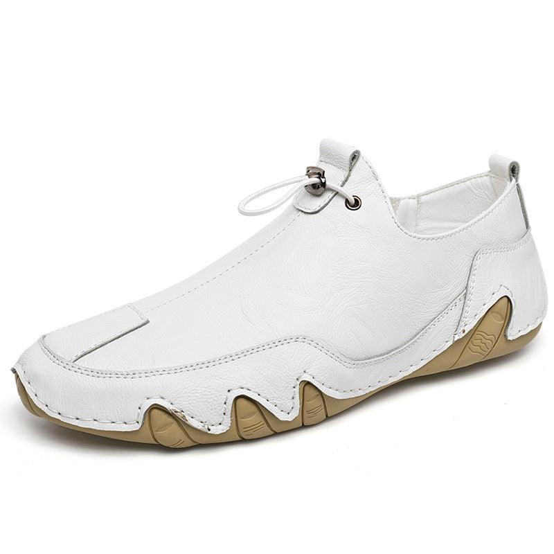Stylish Men's Leather Shoes in British Style for Spring, Available in Plus Size - Trendha