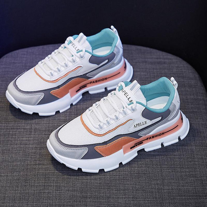 Color Block Low-top Canvas Shoes Women's Shoes - Trendha