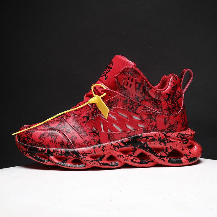 Cross-Border Foreign Trade Winter Men'S Shoes Sports Leisure Old Shoes High-Top Basketball Shoes Student Running Shoes Travel Shoes Large Size - Trendha