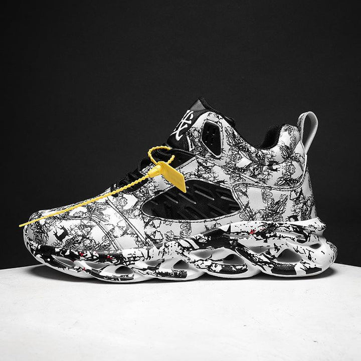 Cross-Border Foreign Trade Winter Men'S Shoes Sports Leisure Old Shoes High-Top Basketball Shoes Student Running Shoes Travel Shoes Large Size - Trendha