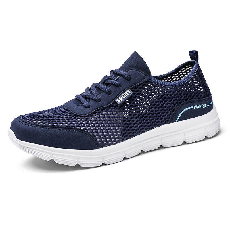 Men's Open-Mesh Lace-Up Casual Shoes