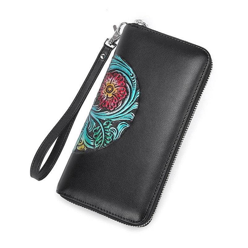 Multifunctional Trendy Personality Wallet Passport Bag - Trendha