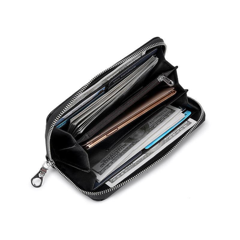Multifunctional Trendy Personality Wallet Passport Bag - Trendha