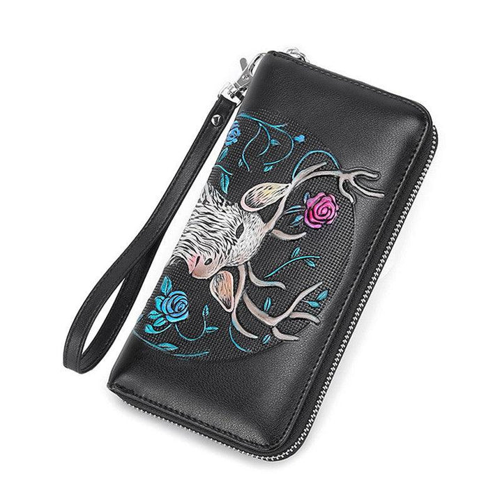 Multifunctional Trendy Personality Wallet Passport Bag - Trendha