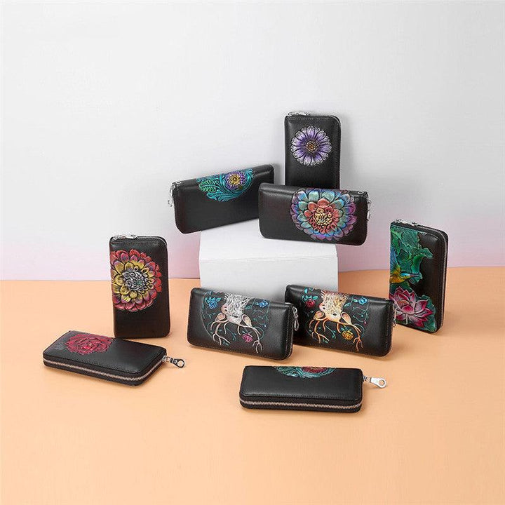 Multifunctional Trendy Personality Wallet Passport Bag - Trendha