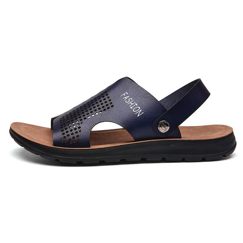Sandals And Slippers Men's Soft-soled Beach Shoes - Trendha