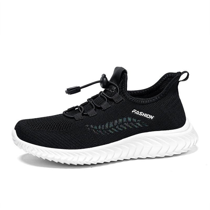 2021 New Women's Shoes Spring and Summer Flying Woven Breathable Super light Mesh Ladies fashion Casual Mom Running Shoes - Trendha