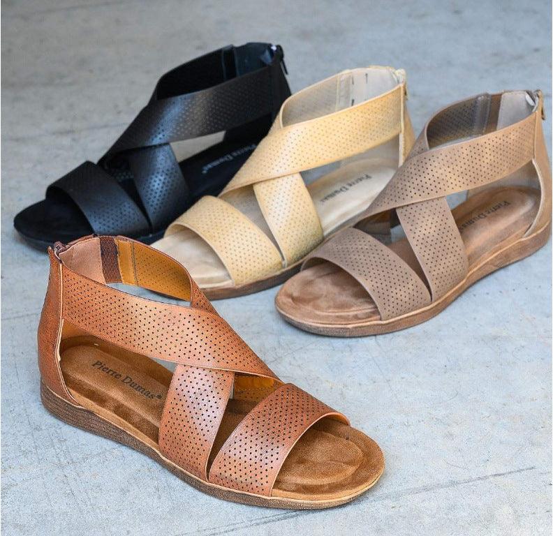 Comfortable Flat Toe Casual Sandals