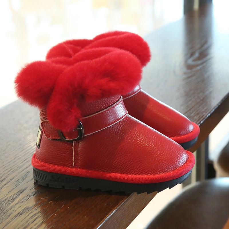 Waterproof Non Slip Princess Warmth Big Cotton Shoes - Trendha