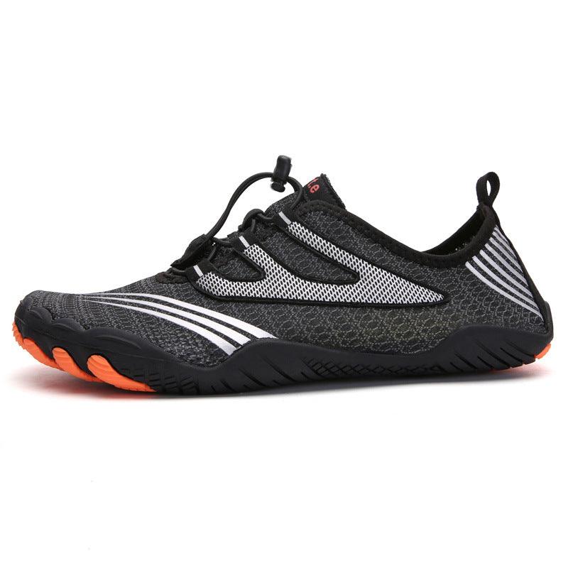 Mesh Water-Style Shoes with Toggle Laces