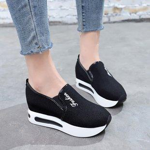 Round head solid color wild women's shoes - Trendha