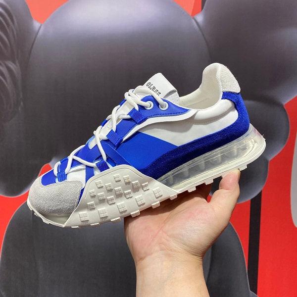 Air Cushion Soft Sole Fabric Breathable White Shoes - Trendha