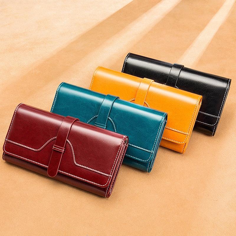 Large capacity leather hand bag - Trendha