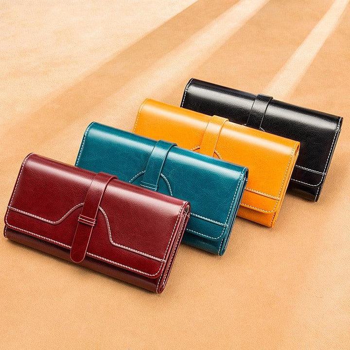 Large capacity leather hand bag - Trendha