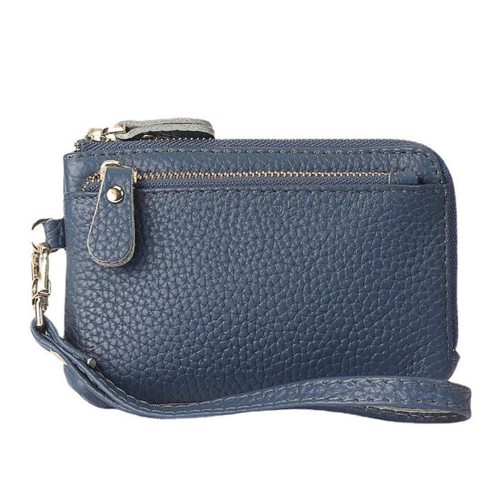 Leather Ladies Wallet Fashion Zipper Coins Wallet - Trendha
