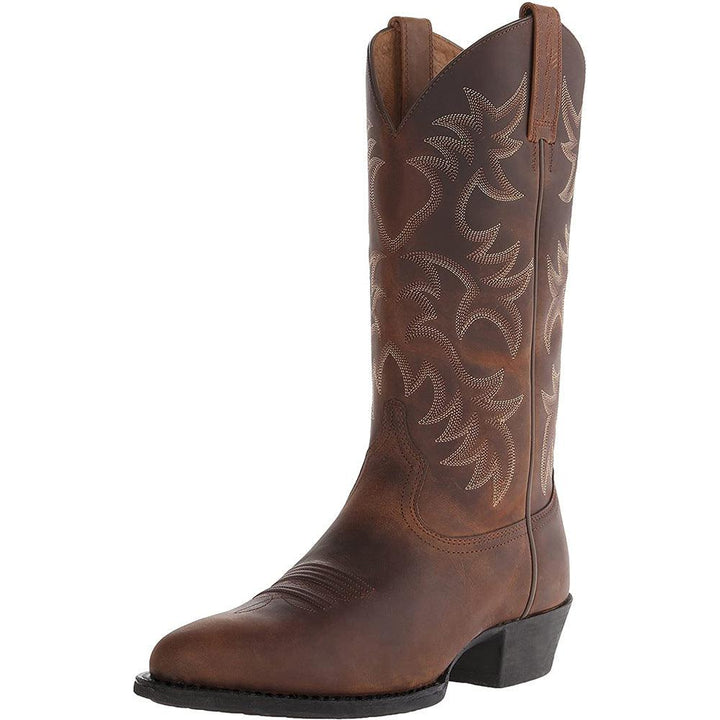 Men's wood root boots - Trendha