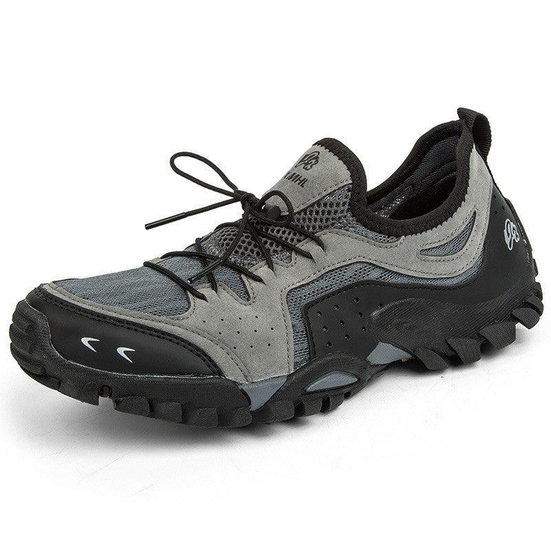 Couple Summer Hiking Outdoor Mesh British Low-top Shoes - Trendha
