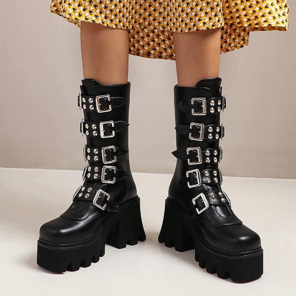 Middle tube motorcycle boots - Trendha