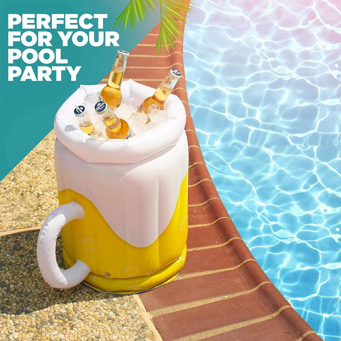 Inflatable Beer-Mug Drink Cooler