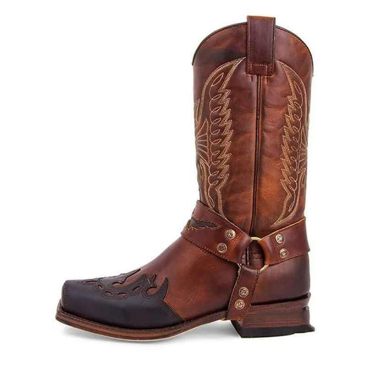 Women's high heel mid tube warm Martin boots - Trendha