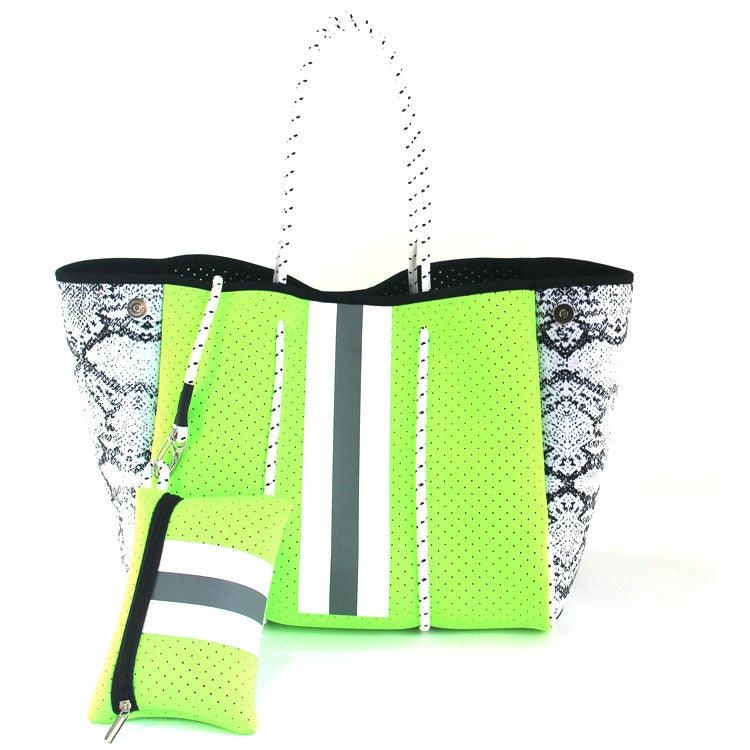 European And American Fashion Beach Bag Fashion Large-capacity Shoulder Bag Neoprene - Trendha