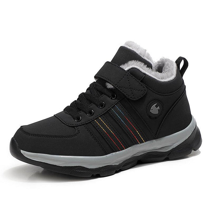 Snow Boots And Fur One-piece Mother Cotton Shoes - Trendha