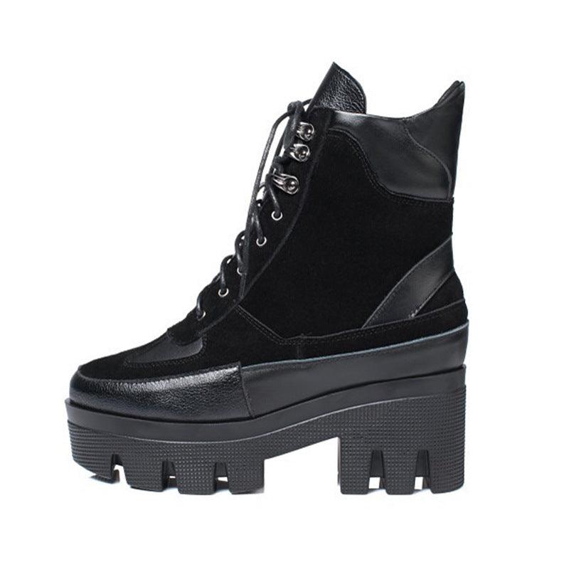 Women's Motorcycle Boots - Trendha