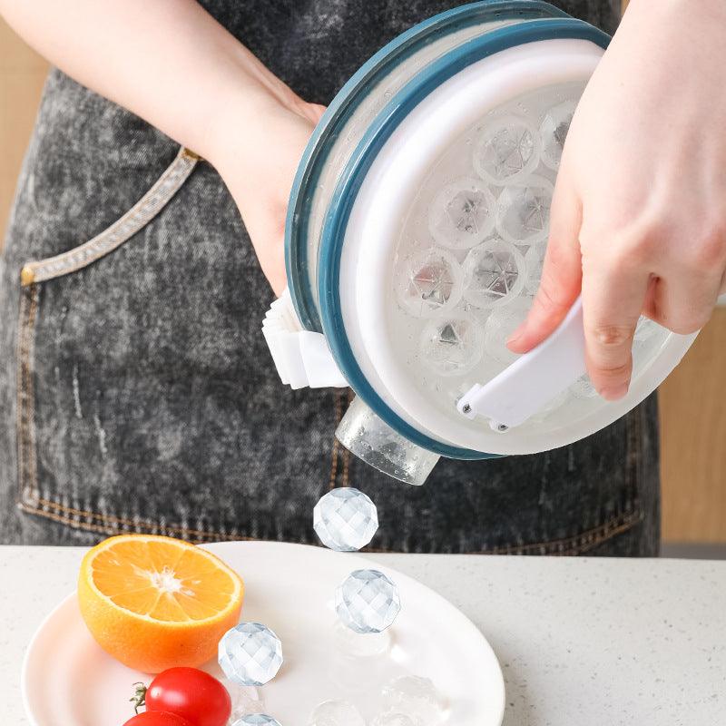 2 In 1 Portable Creative Ice Bottle Cold Kettle Household Ice Grid Frozen Ice Box Ice Cream Tools Bar Ice Ball Maker Kitchen Gadgets - Trendha