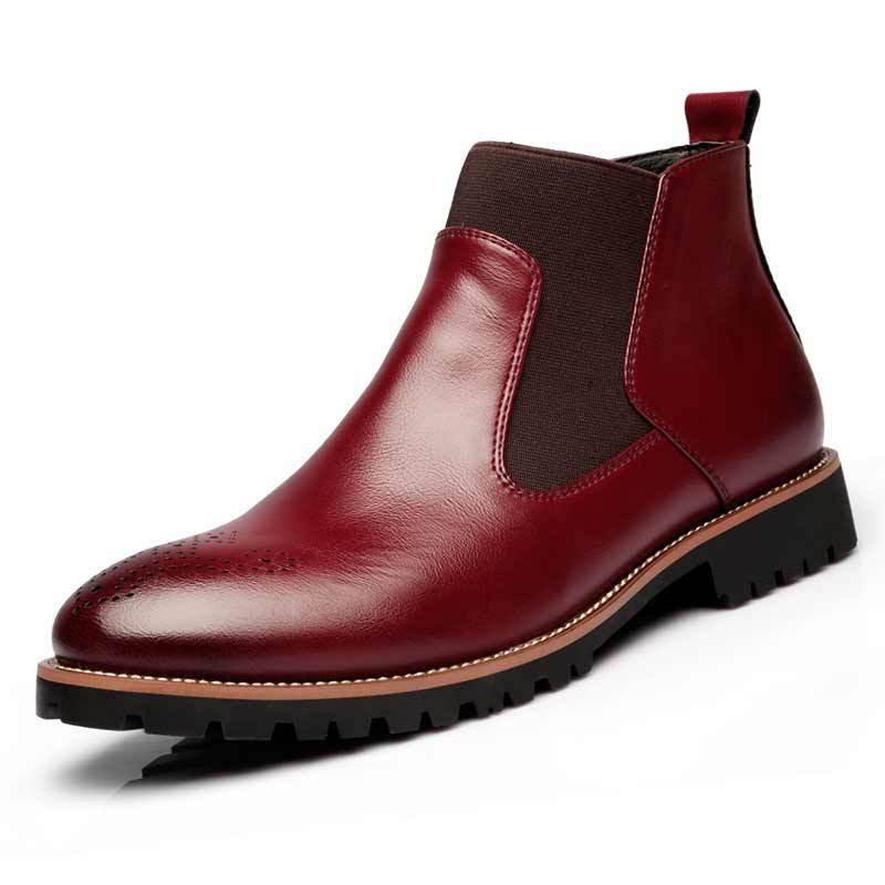 Fashion Big Size High Top Martin Boots Men - Trendha